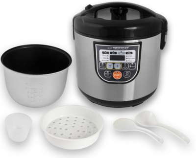 Multicooker Esperanza Cooking Mate EKG011, ekran LCD, shumëprogramesh, i bardhë