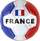 Top futbolli LEAN Toys Flag of France, madhësia 5, 24cm, shumëngjyrësh