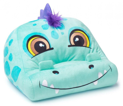 Jastëk mbajtës tabletash Cuddly Reader, për fëmijë, formë dinosauri, mente