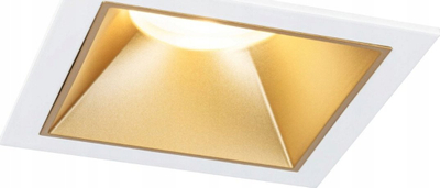 Spot i futur Paulmann Cole, LED 470lm, 3-Step-Dim, i bardhë me të artë