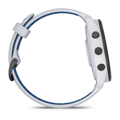 Orë sportive Garmin Forerunner 265, ekran AMOLED 1.3", GPS, e zezë me të bardhë