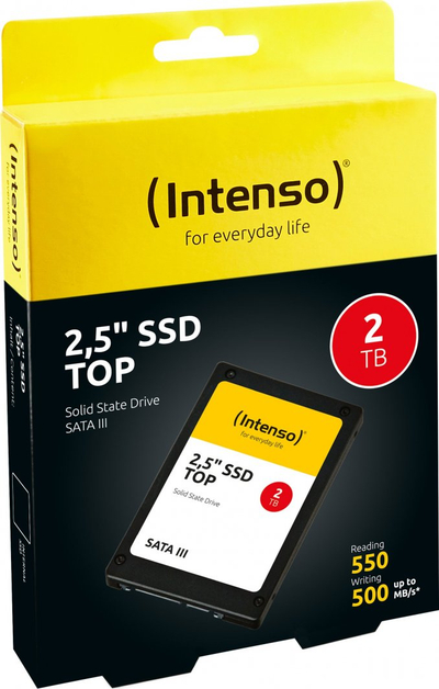 Disk SSD Intenso, 2TB, 2.5" SATA III
