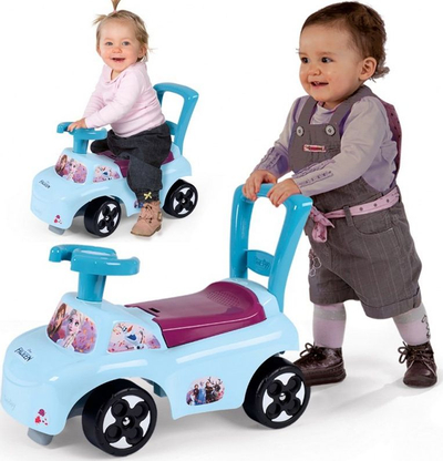 Makinë ecëse Smoby Frozen 720533, për kalamaj 10m+, blu
