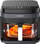 Fritezë me ajër Leacco AF018, 5.5L, 1350W, gri
