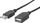 Kabllo zgjatëse USB Manhattan, USB A në USB A, 3 m, e zezë