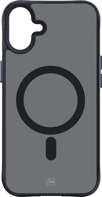 Kapur telefoni 3MK Smoke MagCase, MagSafe, për iPhone 16 Plus, i tejdukshëm