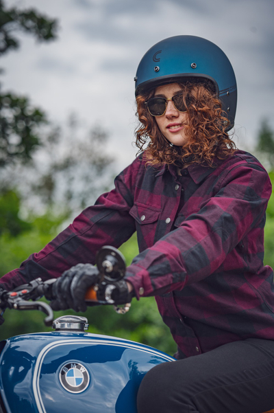 Kaska moto CASSIDA Eso Super Hooligan, fiberglass, open face, e zezë mat metalike blu