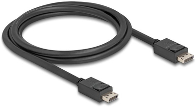 Kabllo DeLOCK DisplayPort, 1.8m, 8K, e zezë