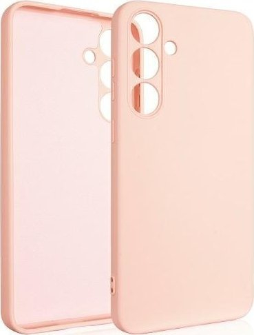 Mbulesë silikoni Beline për Samsung Galaxy S24 Plus, ultra e hollë, rozë