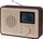 Радио DAB FM Денвер Гринлајн DAB-60, Bluetooth, 10W, темно дрво