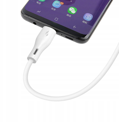Kabllo USB Dudao L2T, USB në USB Type C, 5A, 1m, e bardhë
