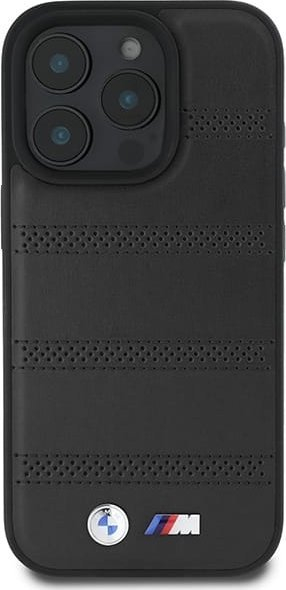 Mbulesë telefoni BMW M BMHMP16L23PUSPK, për iPhone 16 Pro 6.3", MagSafe, e zezë