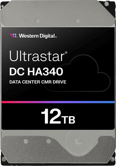 Внатрешен тврд диск Western Digital Ultrastar DC HA340, 12TB, 7200 RPM, 3.5", SATA