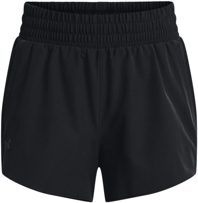 Кратки спортски панталони Under Armour Flex Woven, за жени, црни