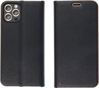 Këllëf libri Forcell Luna Book për Samsung A33 5G, me magnet, i zi