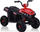 Quad elektrik për kalamaj Lean Cars S601, me drita LED, i kuq
