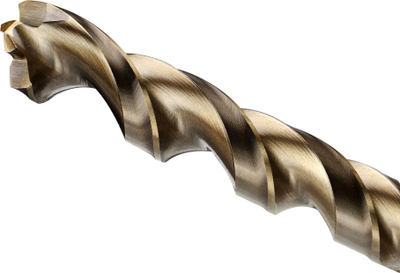 Spiral metalik Dewalt EXTREME 2 HSS, cilindrik 4.8mm, ngjyrë e artë