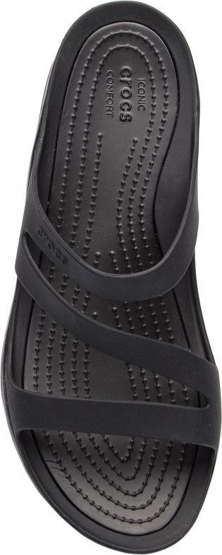 Shapka për femra Crocs Swiftwater Sandal, Nr. 36.5, të zeza (203998)