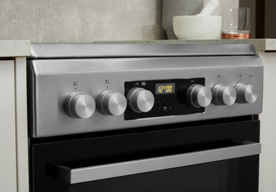 Shporet elektrik Whirlpool WS5V8CCX/E, qelq-keramik, 50cm, inox
