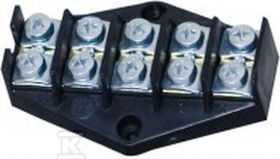 Bllok terminal PP, 5x10mm², 63A, i zi