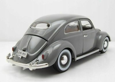 Makina për koleksion Bburago Volkswagen Beetle 1955, shkalla 1:18, gri