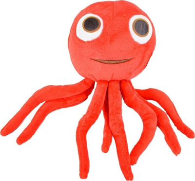 Lodër pelushi Daffi Little Octopus Mini Mini, oktapod i butë, i vogël, shumëngjyrësh
