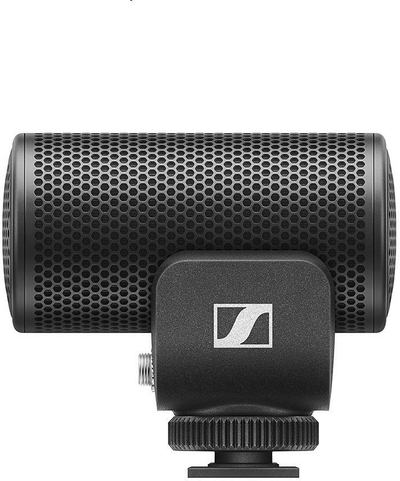 Mikrofon i vogël Sennheiser MKE 200, për kamera dhe smartphone, i zi