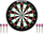 Tabelë dart Master Grader, sisal, 45 cm, shumëngjyrëshe
