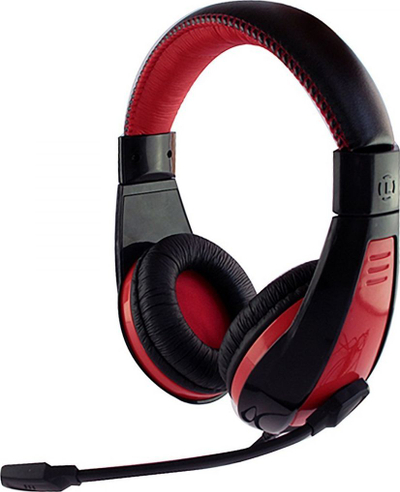 Kufje gaming Media-Tech Nemesis MT3574, USB, stereo, të kuqe