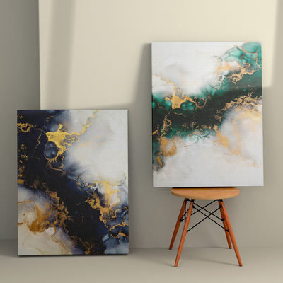 Set pikturash muri Gobi HM4839, 2 copë, kanavacë e printuar, 50x70cm, shumëngjyrëshe