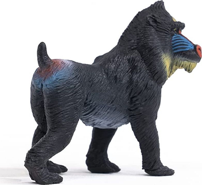 Figurinë lodër Schleich Mandrill, për koleksion, shumëngjyrëshe