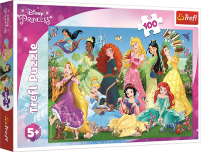 Puzzle Trefl Charming Princesses, 100 copa, shumëngjyrëshe