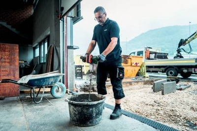 Mikser pa kabllo Metabo RW 18 LTX BL 140-2, pa bateri, pa karikues
