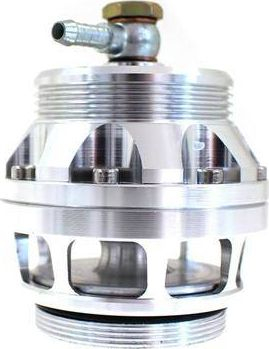 Вентил blow off TurboWorks F, 50mm, за заварување, сребрен