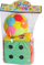 Lodër top me blloqe Pegaz Toys, shumëngjyrëshe