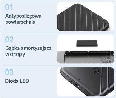 Kuti e jashtme Orico 2.5", USB C 3.1 6Gbps, e bardhë