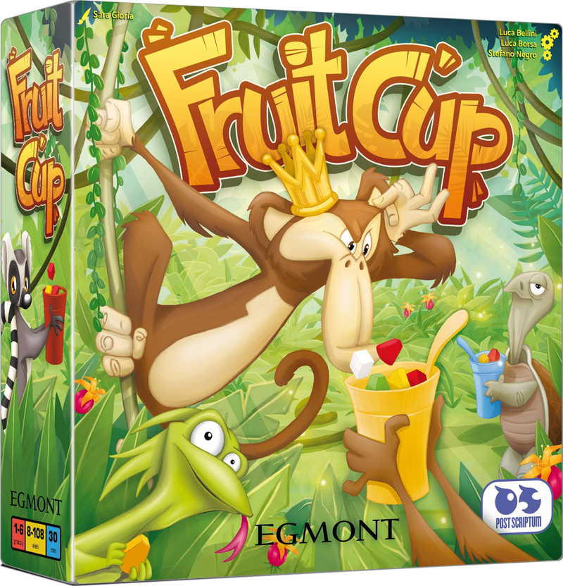 Lojë tavoline Piatnik Fruit Cup, familjare, për fëmijë, shumëngjyrëshe