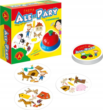 Игра со карти Alexander Ale Pairs with Bell Farm, семејна, многубојна