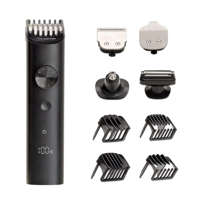 Trimmer flokësh dhe mjekre Xiaomi Grooming Kit Pro, 0.5 mm, 90 min bateri, i zi