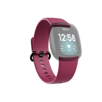[OUTLET] Rrip Hama për FitBit Versa 3 & 4, Sense, Sense 2, bordo