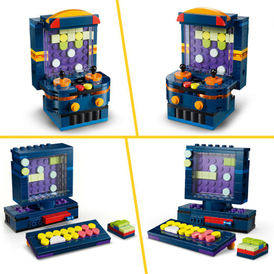 Set LEGO Retro Game Console 31380, kreativ ndërtimi, shumëngjyrësh