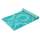 Tapet yoga Gaiam Neo Baroque 58022, 4mm, PVC, ngjyrë turquoise
