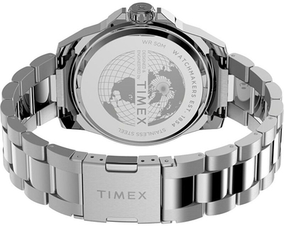Orë për meshkuj Timex Essex Avenue TW2U14700, e argjendtë