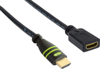 Kabllo zgjatues HDMI Techly ICOC HDMI4F, High Speed me Ethernet, 4K 30Hz 5m, i zi