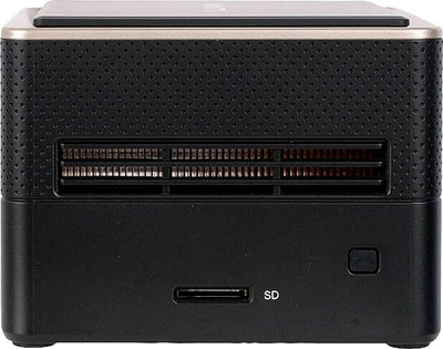Mini PC ECS LIVA Q3 Plus V1605B, AMD Ryzen Embedded V1000, 8GB RAM 128GB, црн