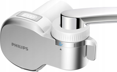 Filtri për rubinet Philips X-Guard AWP3705P1/10, mikrofiltrim me karbon aktiv, ekran digjital, i bardhë