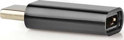 Adapter USB Type C në Micro USB 2.0, 3.1, i zi
