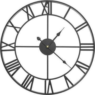 Orë murale Upominkarnia Retro, diametër 47.5cm, metal, e zezë