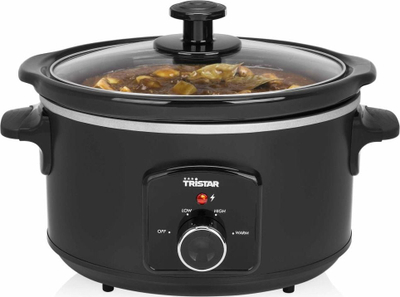 Tenxhere gatimi i ngadalshëm Tristar VS-3915, 3.5L, 180W, e zezë