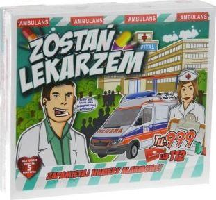 Lojë tavoline “Become a Doctor FAN”, edukative për kalamajt, për gjithë familjen, me plot ngjyra